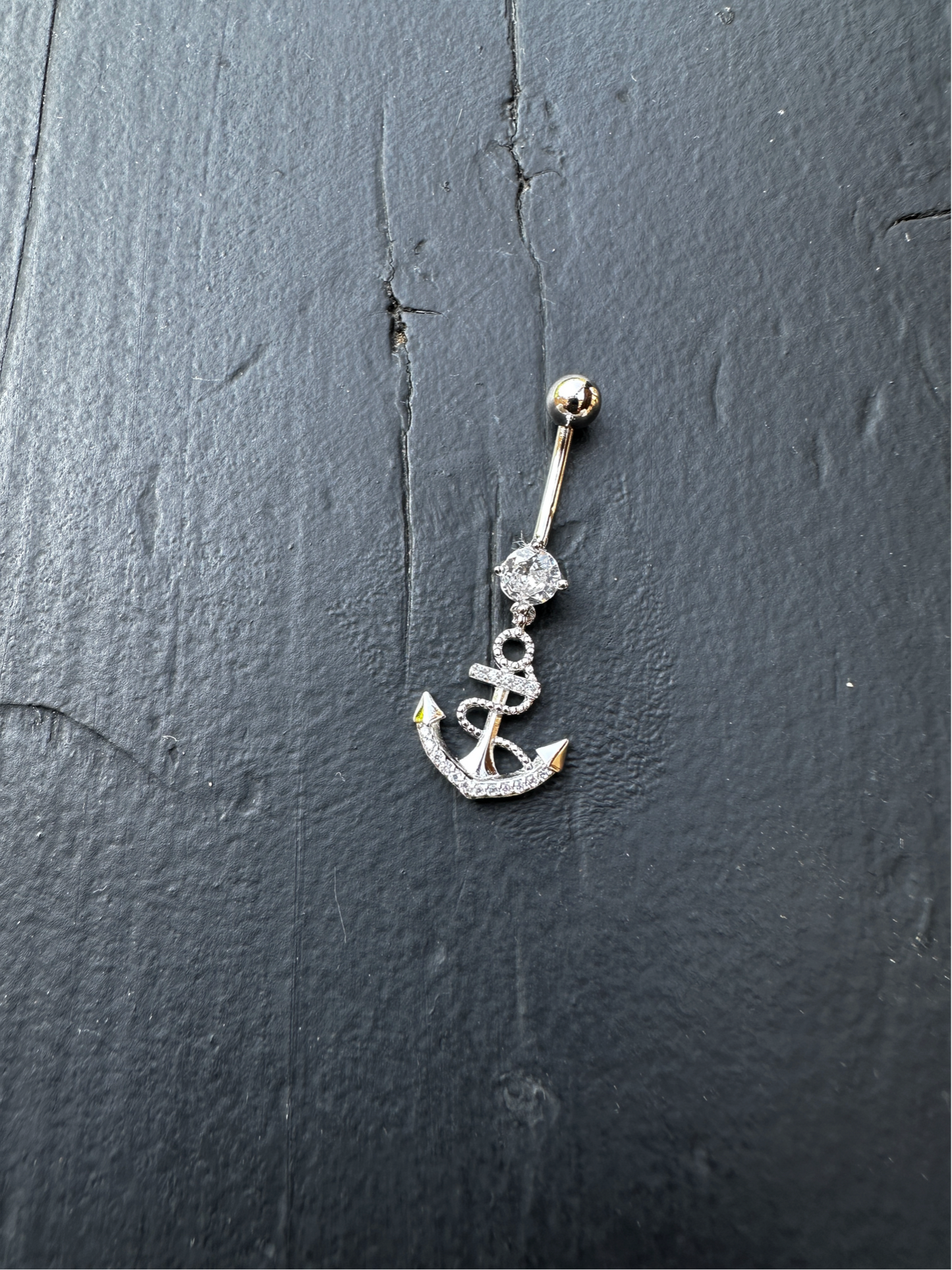 Anchor Design Belly Piercing