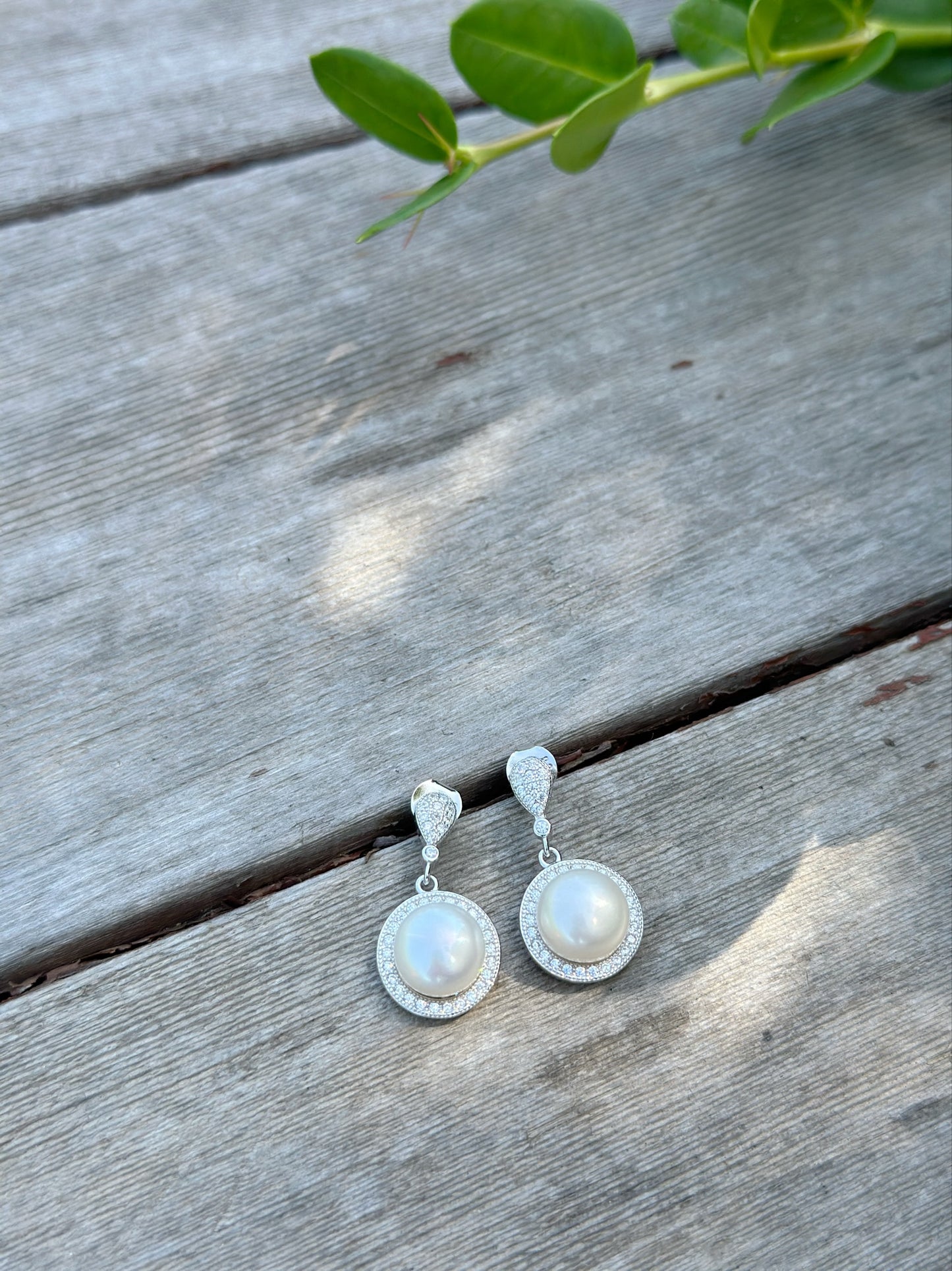 Elegant Pearl Drop Earrings