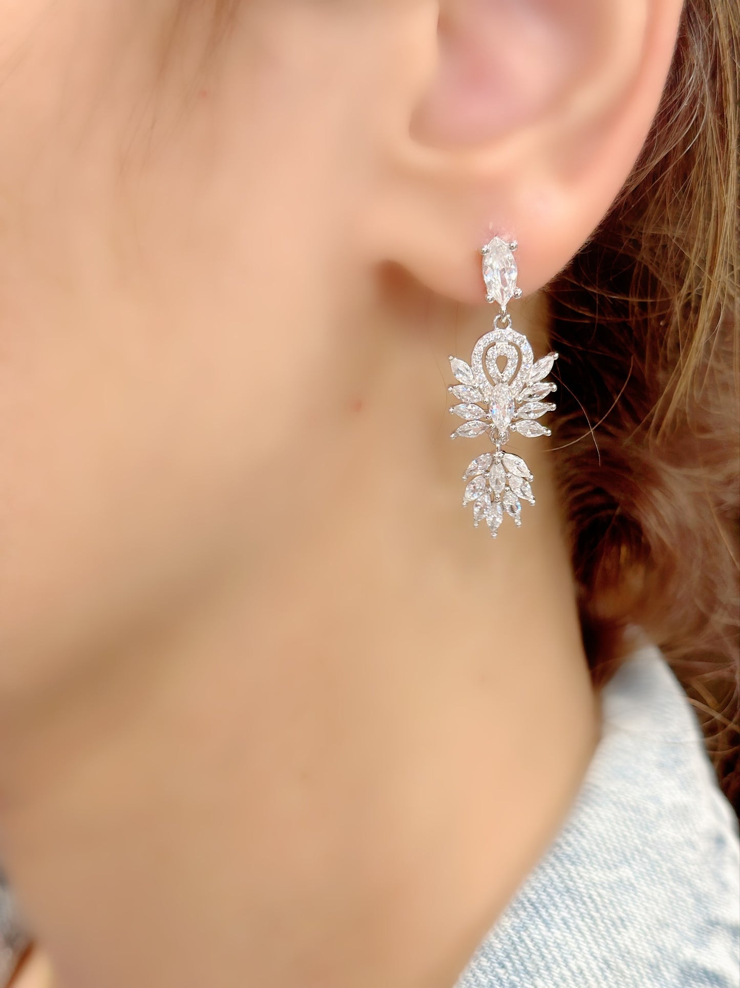 Drop Earrings Design For Special Occasion