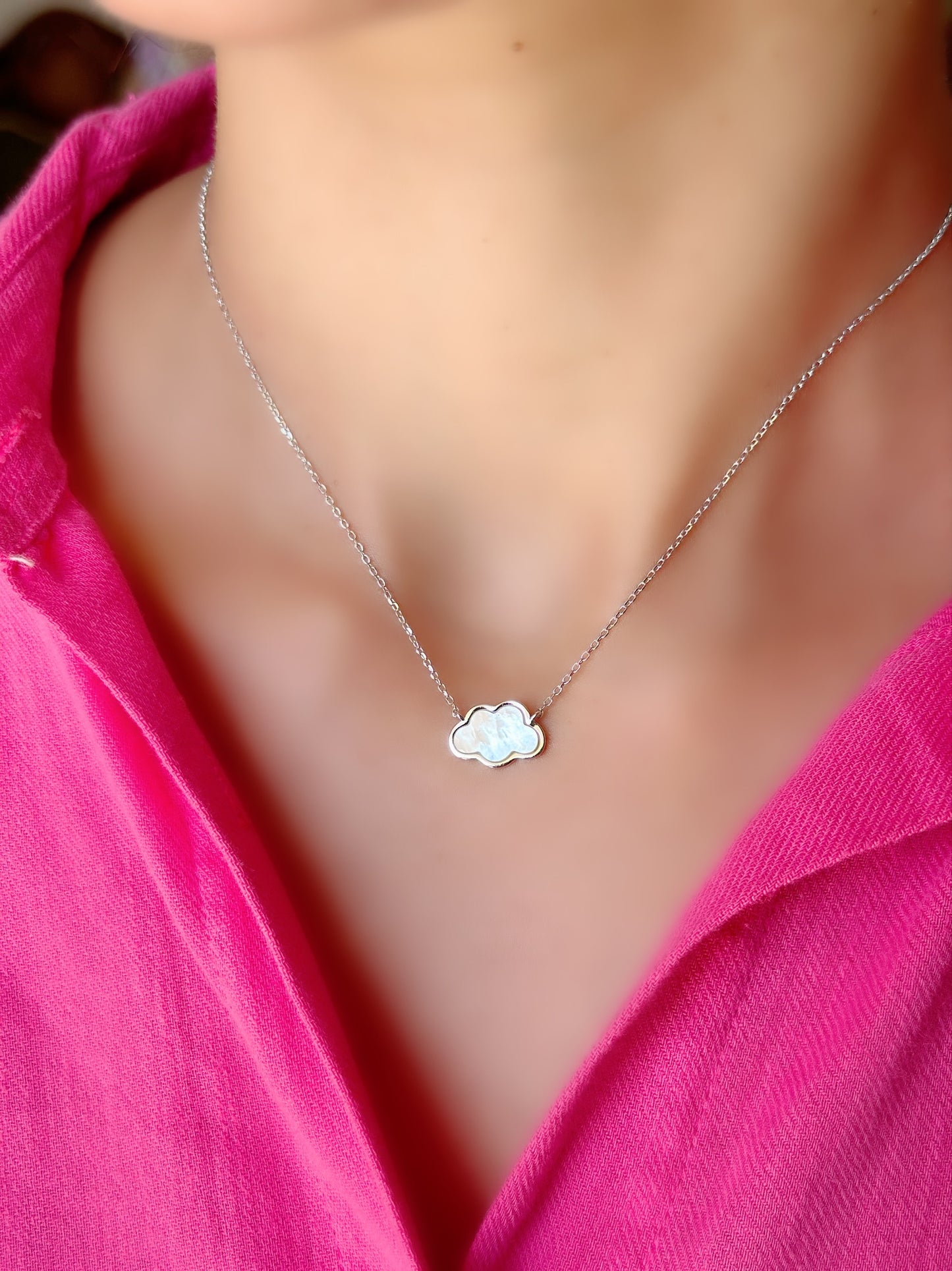 Cloud Design Necklace