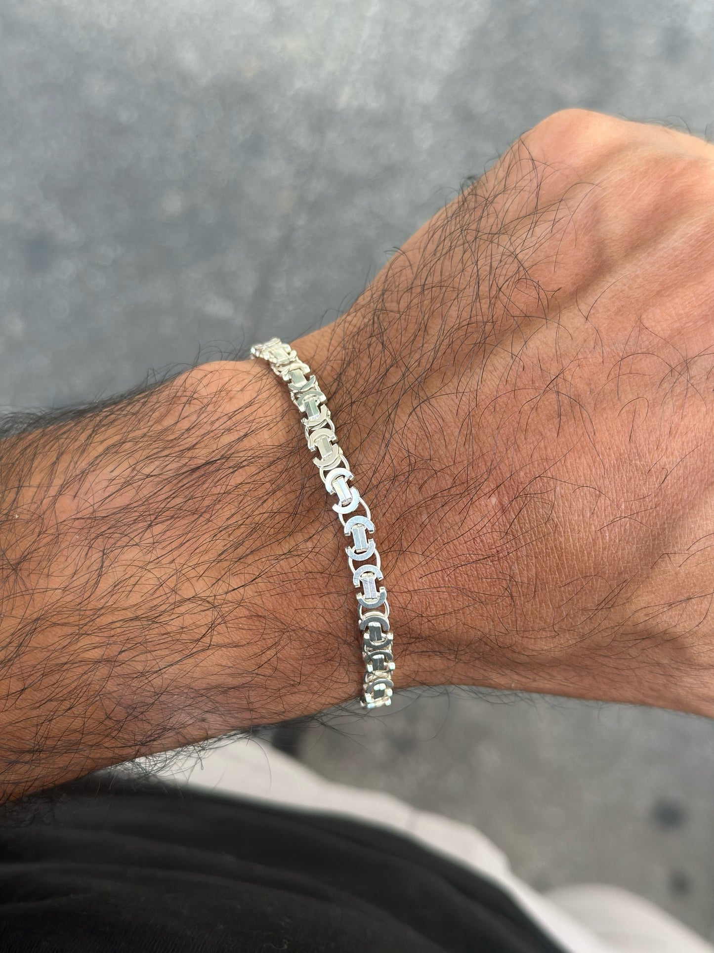 King Flat Men Bracelet