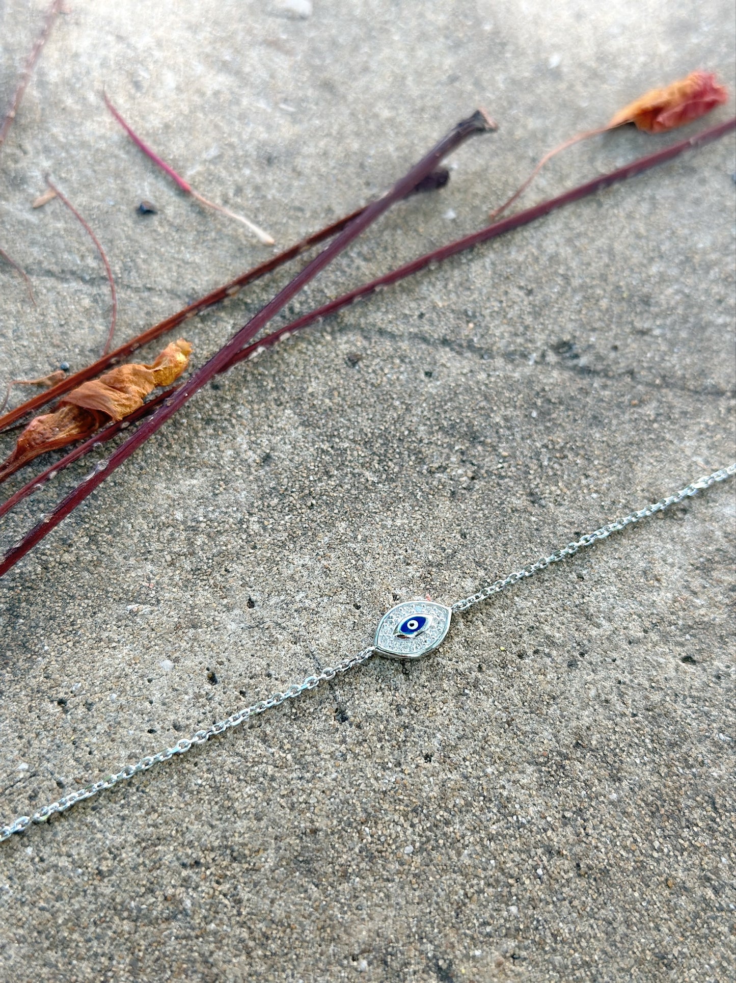 Eye Shape Evil Eye Design