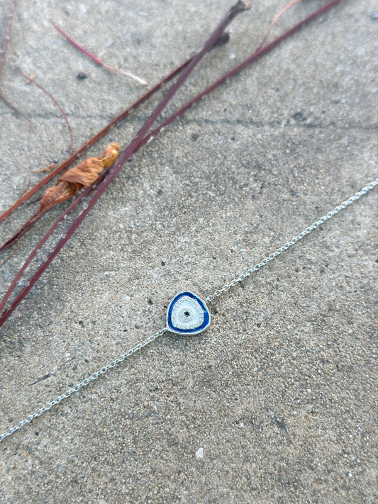 Carved Evil Eye Design Bracelet