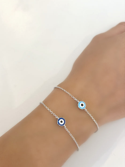 Simple Round Shape Evil Eye Bracelet