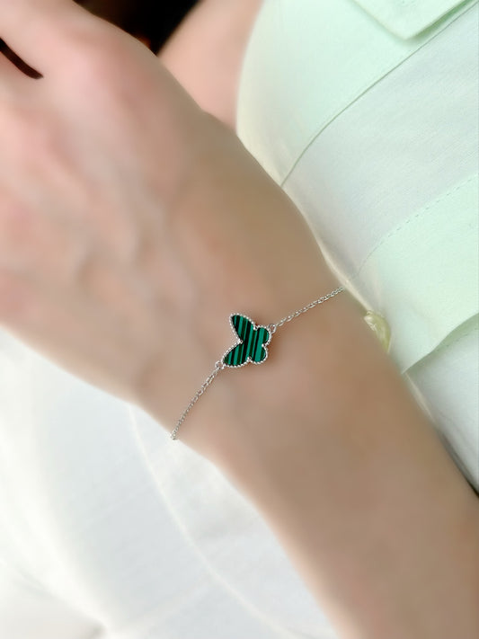 Green Butterfly Bracelet