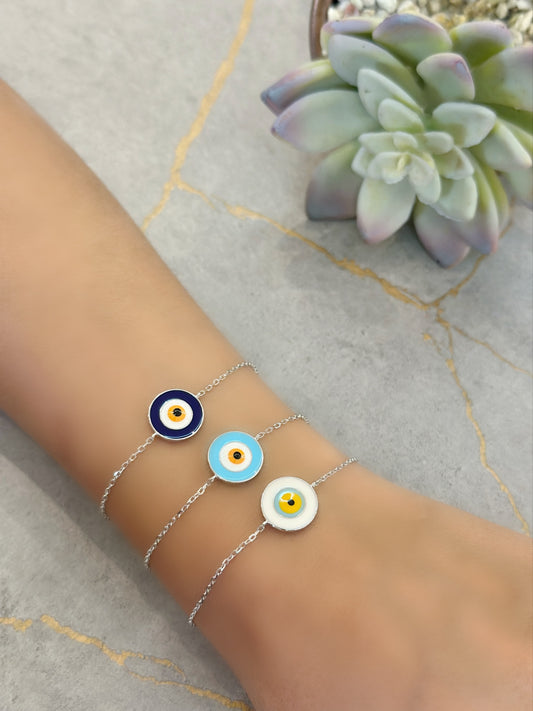 Round Evil Eye Bracelet