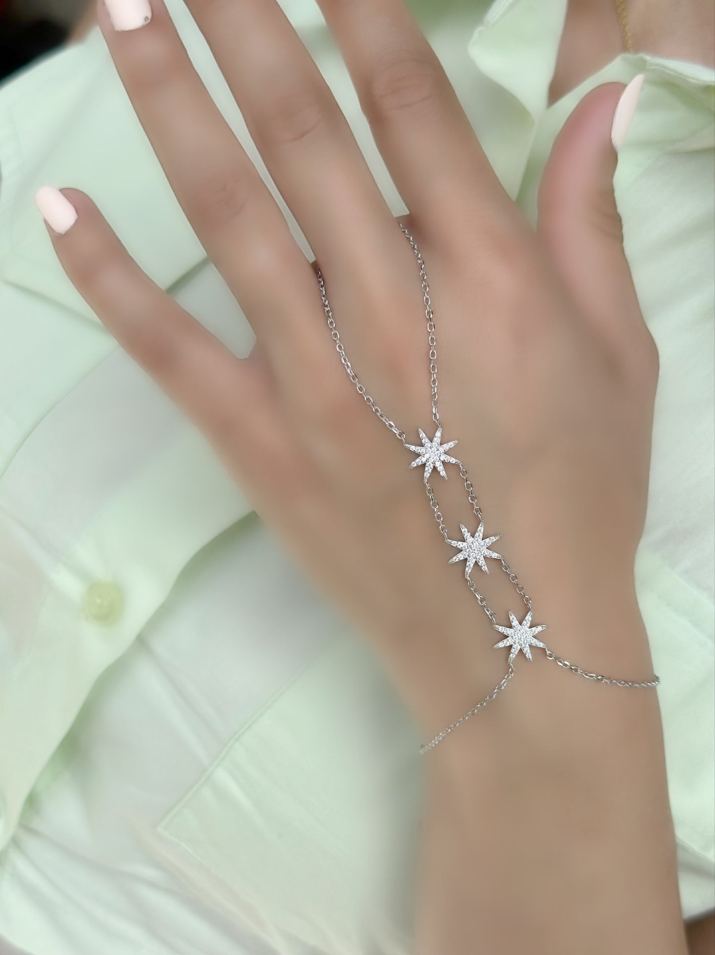 Stars Bracelet Ring